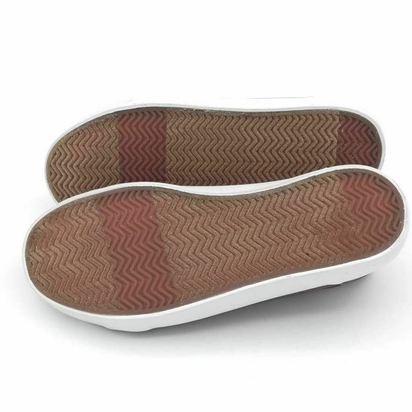 1901 Girls Sneaker Shoes Brown White Lace‎ Up 3 - Picture 4 of 6